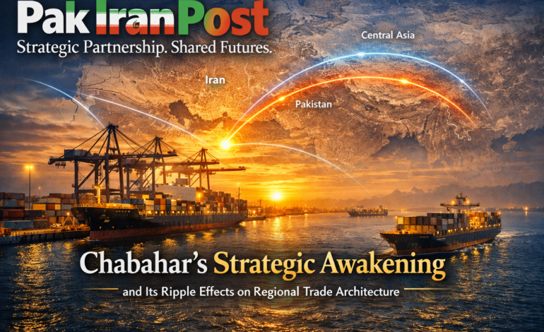 Chabahar’s Strategic Awakening and Its Ripple Effects on Regional Trade Architecture