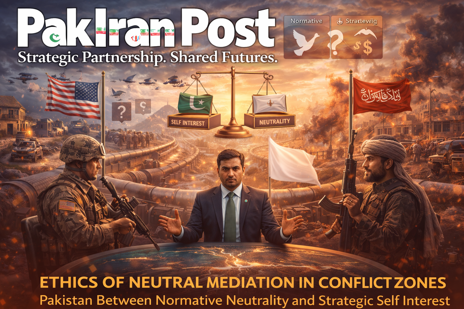 Ethics of Neutral Mediation in Conflict Zones Pakistan Between Normative Neutrality and Strategic Self Interest