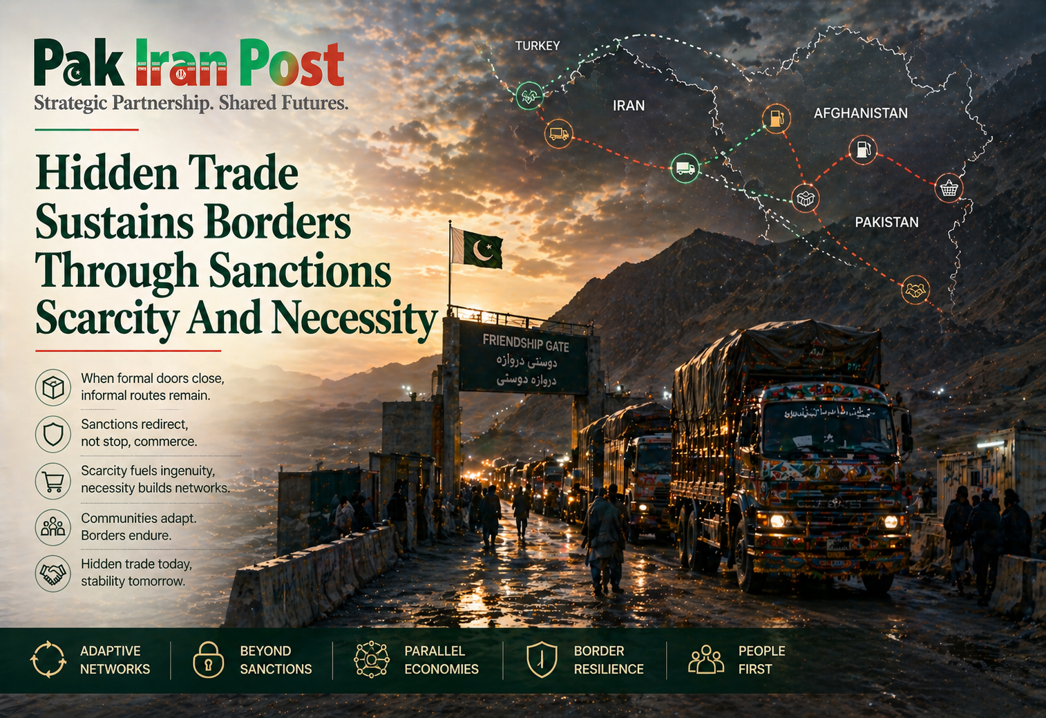 Hidden Trade Sustains Borders Through Sanctions Scarcity And Necessity