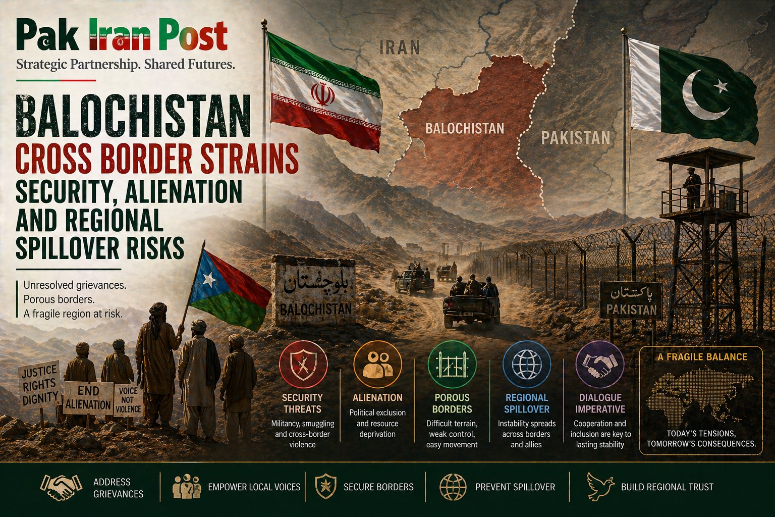 Balochistan Cross Border Strains Security Alienation and Regional Spillover Risks