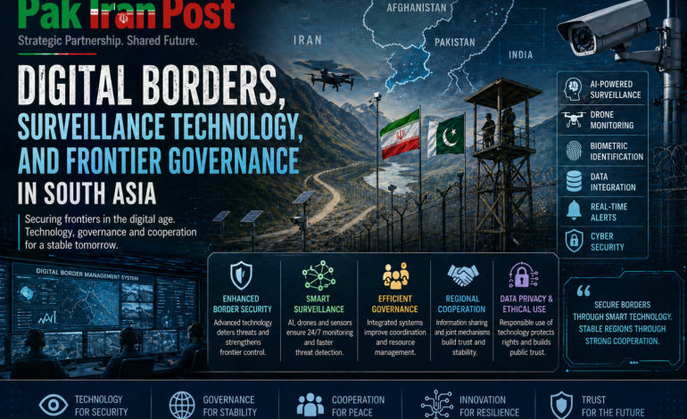 Digital Borders Surveillance Technology and Frontier Governance in South Asia