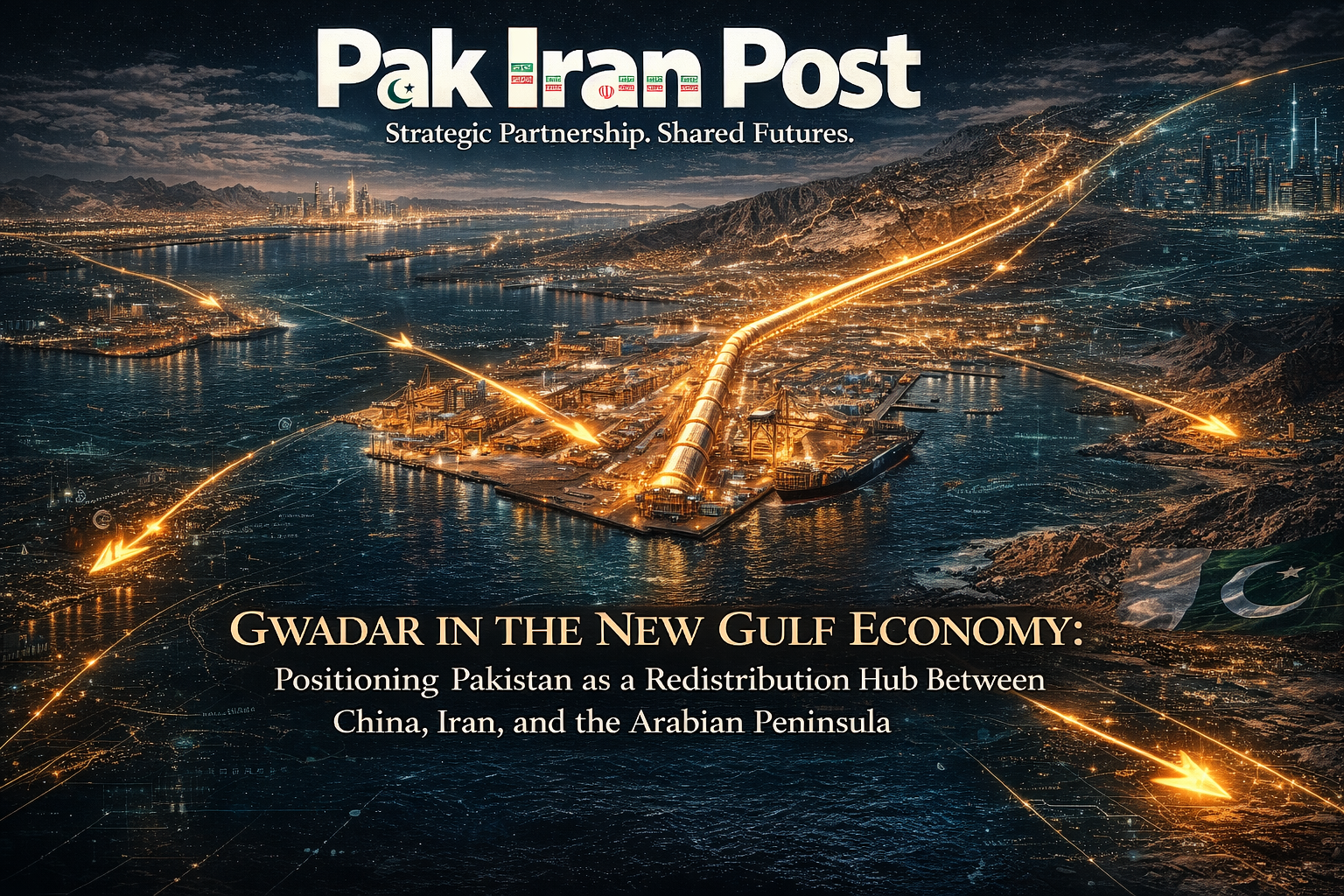 Gwadar in the New Gulf Economy: Positioning Pakistan as a Redistribution Hub Between China, Iran, and the Arabian Peninsula