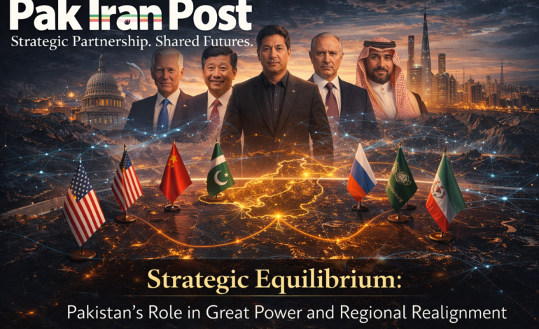 Strategic Equilibrium: Pakistan’s Role in Great Power and Regional Realignment