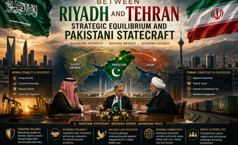 Between Riyadh and Tehran Strategic Equilibrium and Pakistani Statecraft