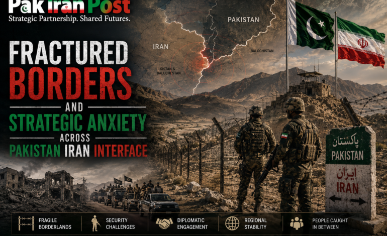 Fractured Borders and Strategic Anxiety Across Pakistan Iran Interface
