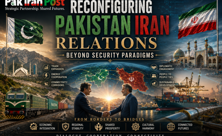 Reconfiguring Pakistan Iran Relations Beyond Security Paradigms