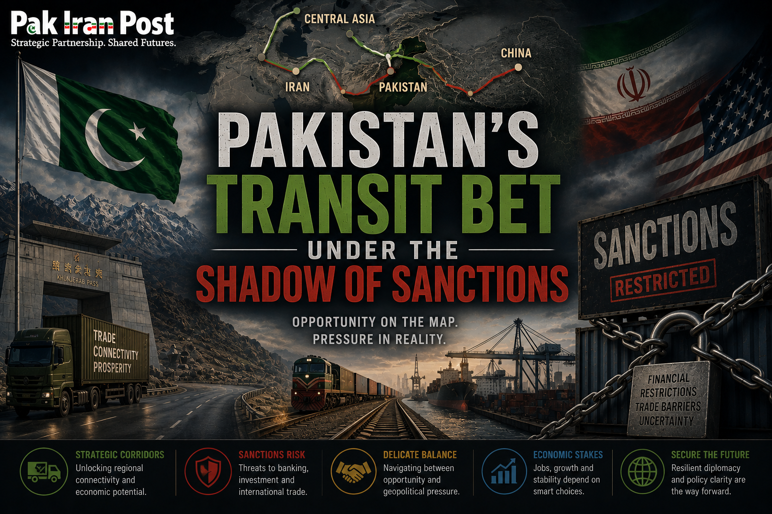 Pakistan’s Transit Bet Under the Shadow of Sanctions