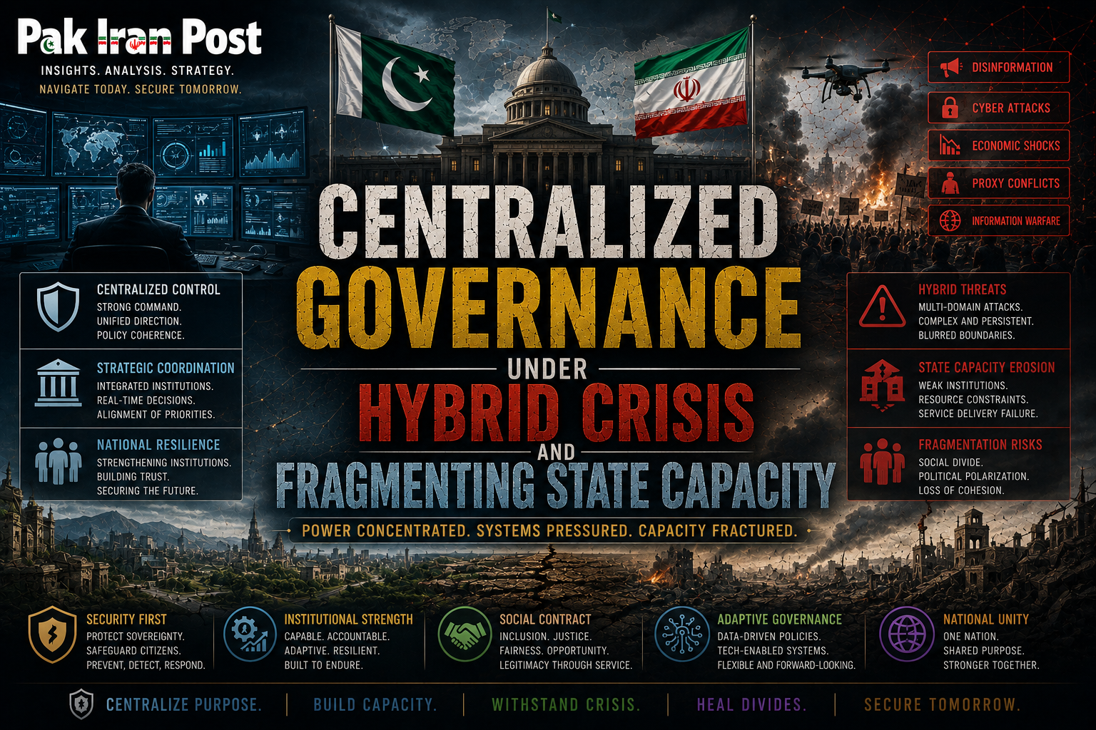 Centralized Governance Under Hybrid Crisis and Fragmenting State Capacity
