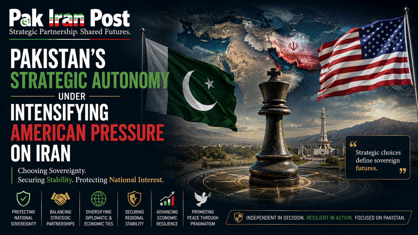 Pakistan’s Strategic Autonomy Under Intensifying American Pressure on Iran
