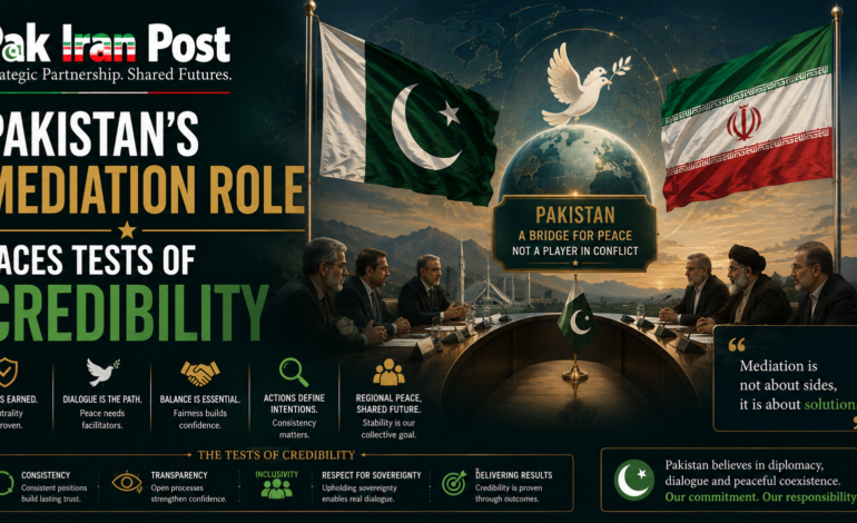 Pakistan’s Mediation Role Faces Tests of Credibility