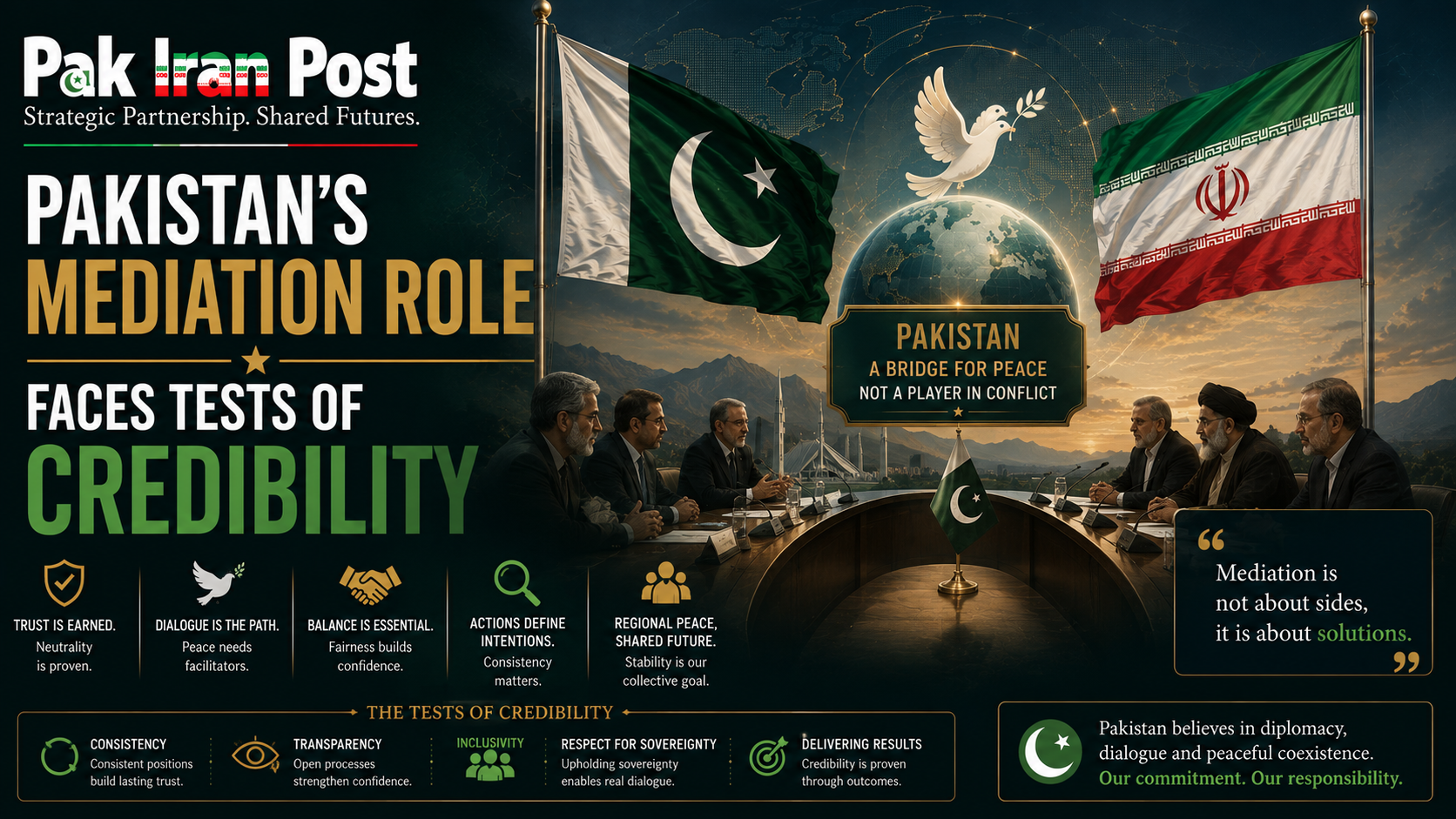 Pakistan’s Mediation Role Faces Tests of Credibility